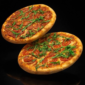 Пепперони и Маргарита 32см