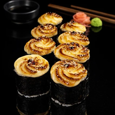 Запеченный с крабом