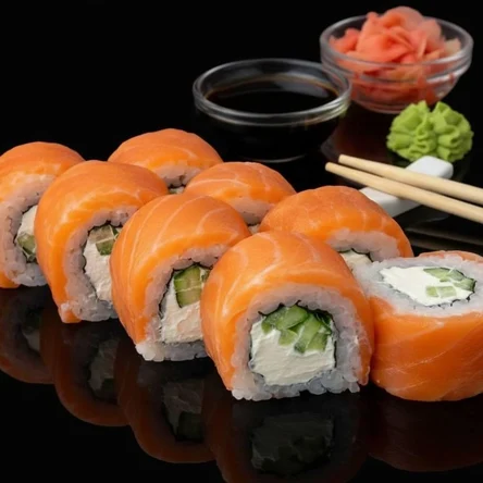 Филадельфия с огурцом